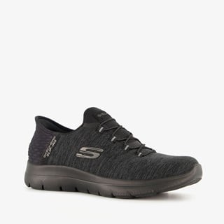 Skechers Schoenen Dames Skechers Dames Sale Zwart Skechers Slip - Main Image