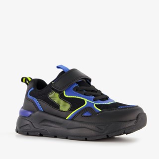 Blue Box jongens sneakers zwart blauw