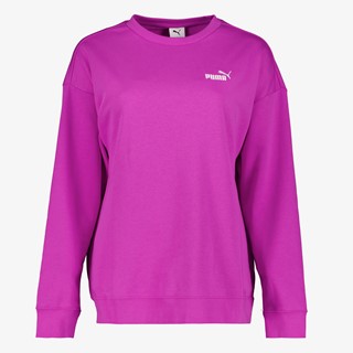 Puma Essential dames trui fuchsia roze