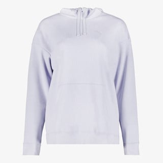 Puma Essentials Logo dames hoodie lichtpaars