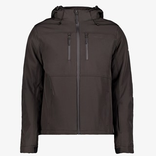 Mountain Peak gevoerde heren softshell jas grijs