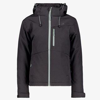 Mountain Peak gevoerde kinder softshell jas zwart