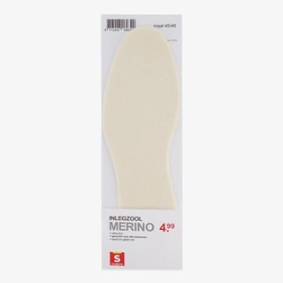 Scapino Cooling Merino inlegzool