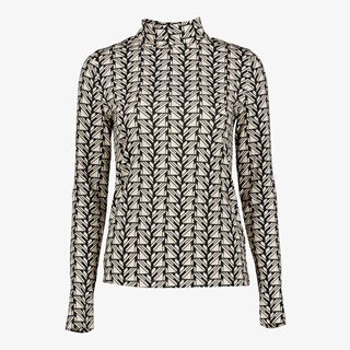 TwoDay dames coltrui zwart/beige