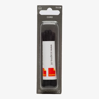 Zwarte veters rond 75 cm