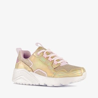 Skechers Uno Lite Metallic Pops Gold Multi sneaker
