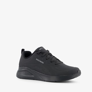 Skechers Uno Lite Lighter One dames sneakers zwart