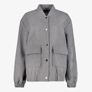 TwoDay dames bomber jas grijs
