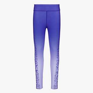 Osaga meisjes sportlegging met luipaardprint paars