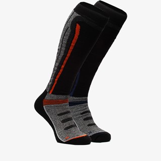 2 paar Mountain Peak kinder skisokken