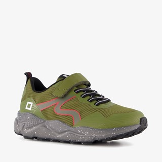 Blue Box jongens sneakers groen grijs