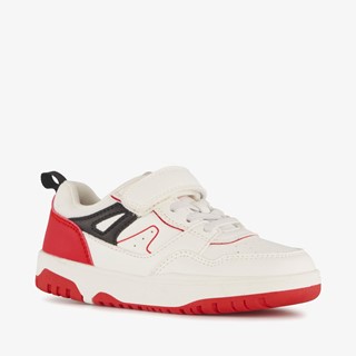Blue Box jongens sneakers wit rood