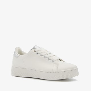 Blue Box dames sneakers met metallic detail