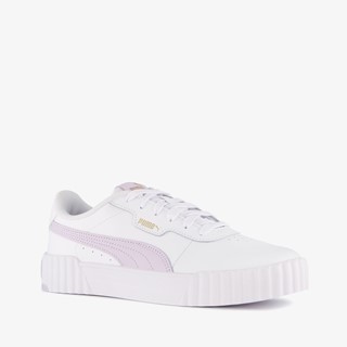Puma Carina 3.0 dames sneakers wit paars