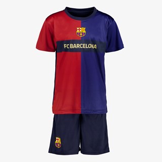 FC Barcelona kinder sport set blauw rood