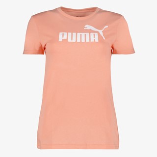 Puma Essentials dames sport T-shirt koraal roze