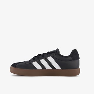 Adidas VL Court 3.0 suède kinder sneakers zwart