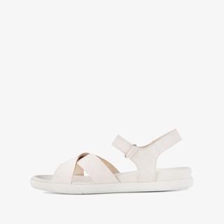 ECCO Damara leren dames sandalen beige