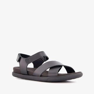 ECCO Damara leren dames sandalen zwart