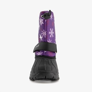 Gevoerde kinder snowboots paars