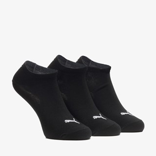 3 paar Puma unisex sneakersokken zwart