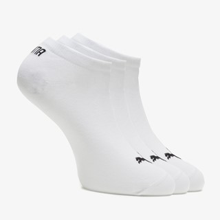 3 paar Puma unisex sneakersokken wit