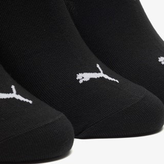 3 paar Puma unisex sneakersokken zwart