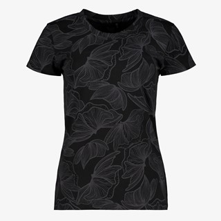 Osaga dames sport T-shirt met print zwart