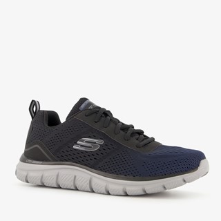 Skechers Ripkent heren sneakers blauw zwart