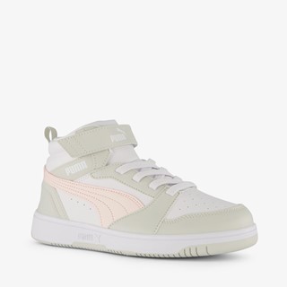 Puma Rebound V6 Mid AC+ kinder sneakers grijs