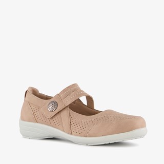 Natuform dames ballerina beige