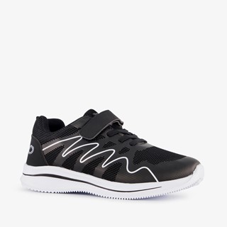 Osaga jongens sportschoenen zwart wit