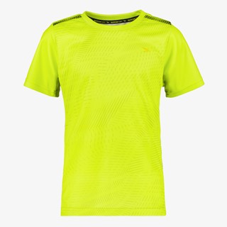 Dutchy Dry kinder voetbal T-shirt neon geel