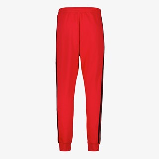 Adidas M 3S FL TC PT heren joggingbroek rood
