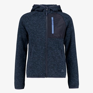 Mountain Peak kinder outdoor fleece vest blauw