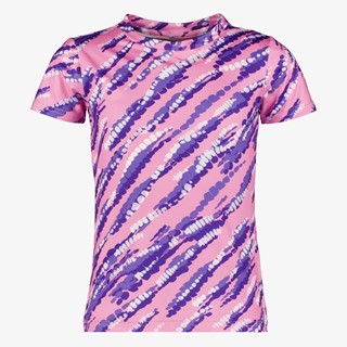 Osaga Dry meisjes sport T-shirt met print roze
