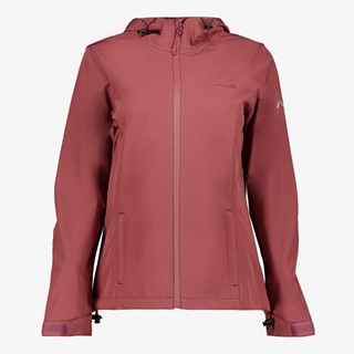 Mountain Peak dames outdoor softshell jas roze