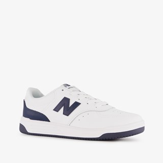 New Balance PSB80 leren jongens sneakers wit blauw