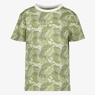 Unsigned jongens T-shirt met print groen