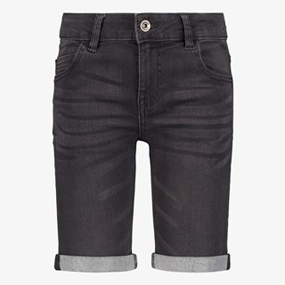 Unsigned jongens denim short zwart