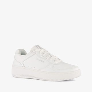 Skechers Sport Court 2.0 dames sneakers wit