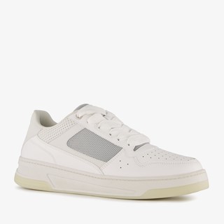 Blue Box heren sneakers wit grijs