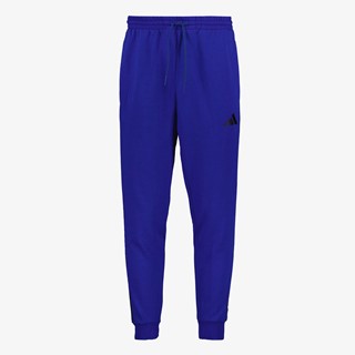 Adidas M 3S FL TC PT heren joggingbroek blauw