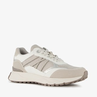 Blue Box dames sneakers grijs metallic