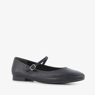 Tamaris dames ballerina’s zwart