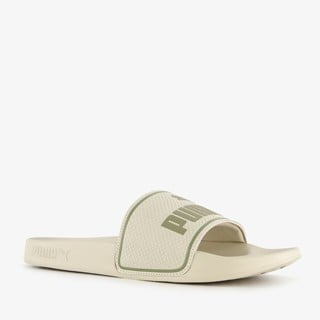 Puma Leadcat 2.0 heren badslippers beige groen