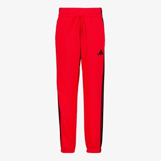 Adidas J 3S FL PT kinder joggingbroek rood