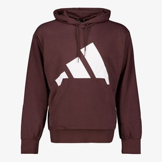Adidas M BL FT heren hoodie bordeaux rood