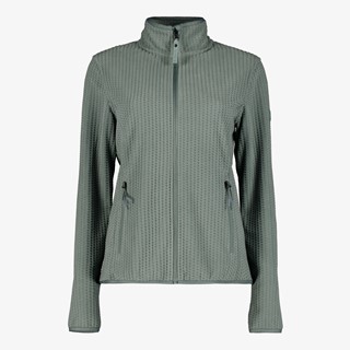 Kjelvik dames outdoor fleece vest groen