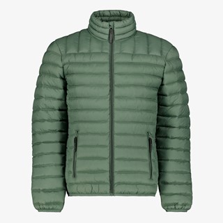 Kjelvik licht gewatteerde heren outdoor jas groen